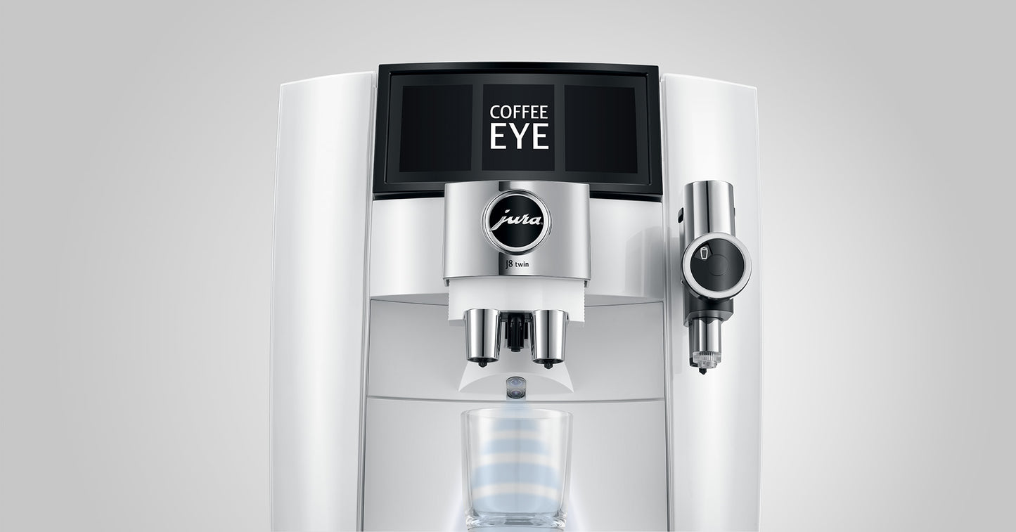 JURA J8 TWIN (EA) Diamond White