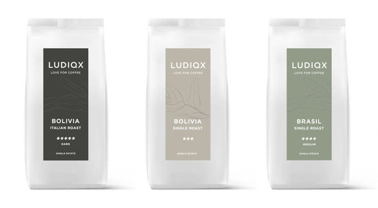 LUDIQX Proefpakket Koffiebonen: 3x 1000gram