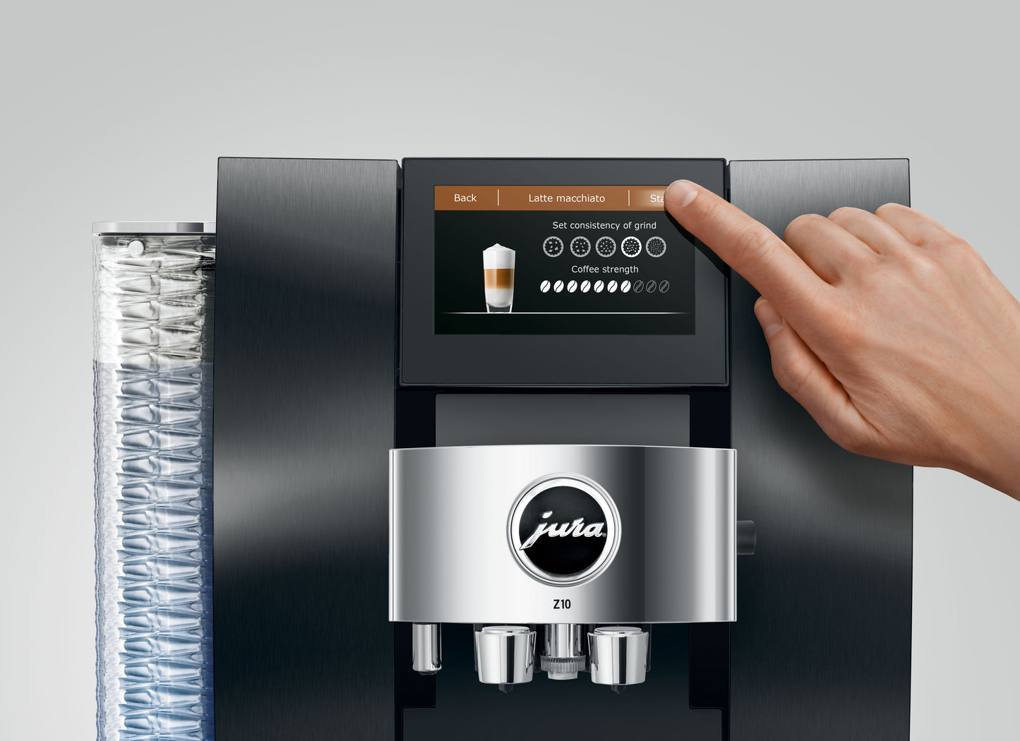 JURA Z10 (EA) Aluminium Dark Inox Signature Line