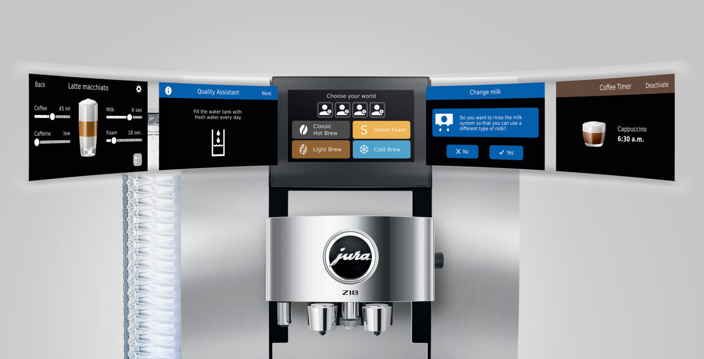 JURA Z10 Aluminium White (EB)