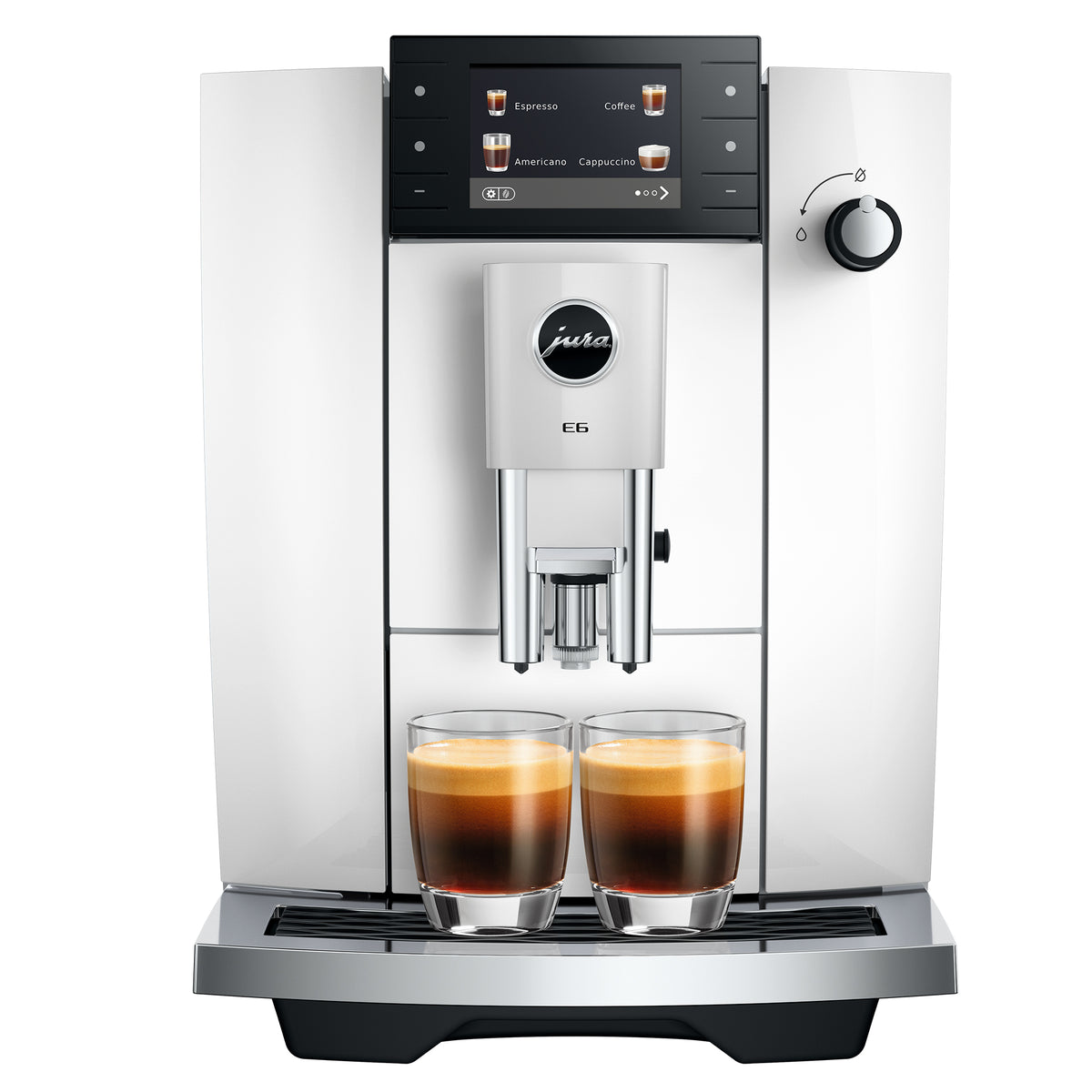 JURA E6 Piano White (ED)