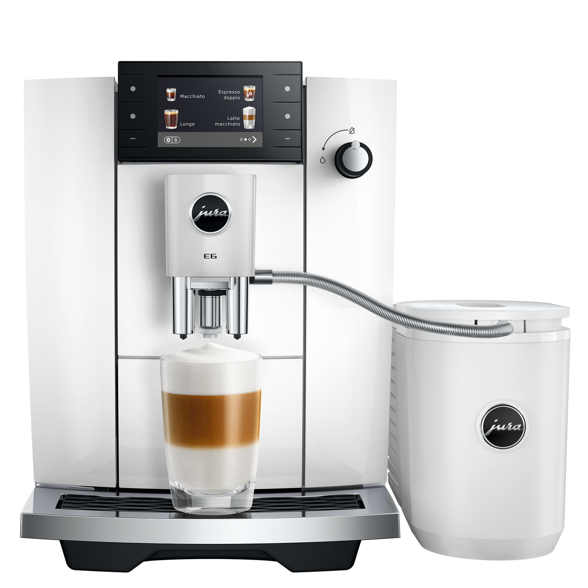 JURA E6 Piano White (ED)