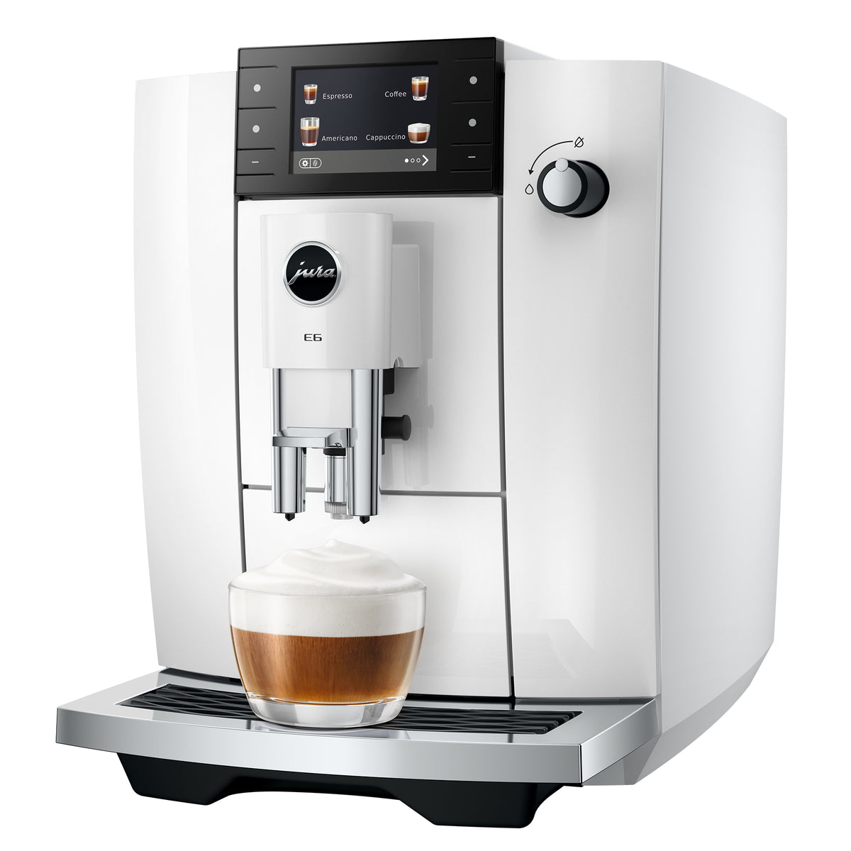 JURA E6 Piano White (ED)