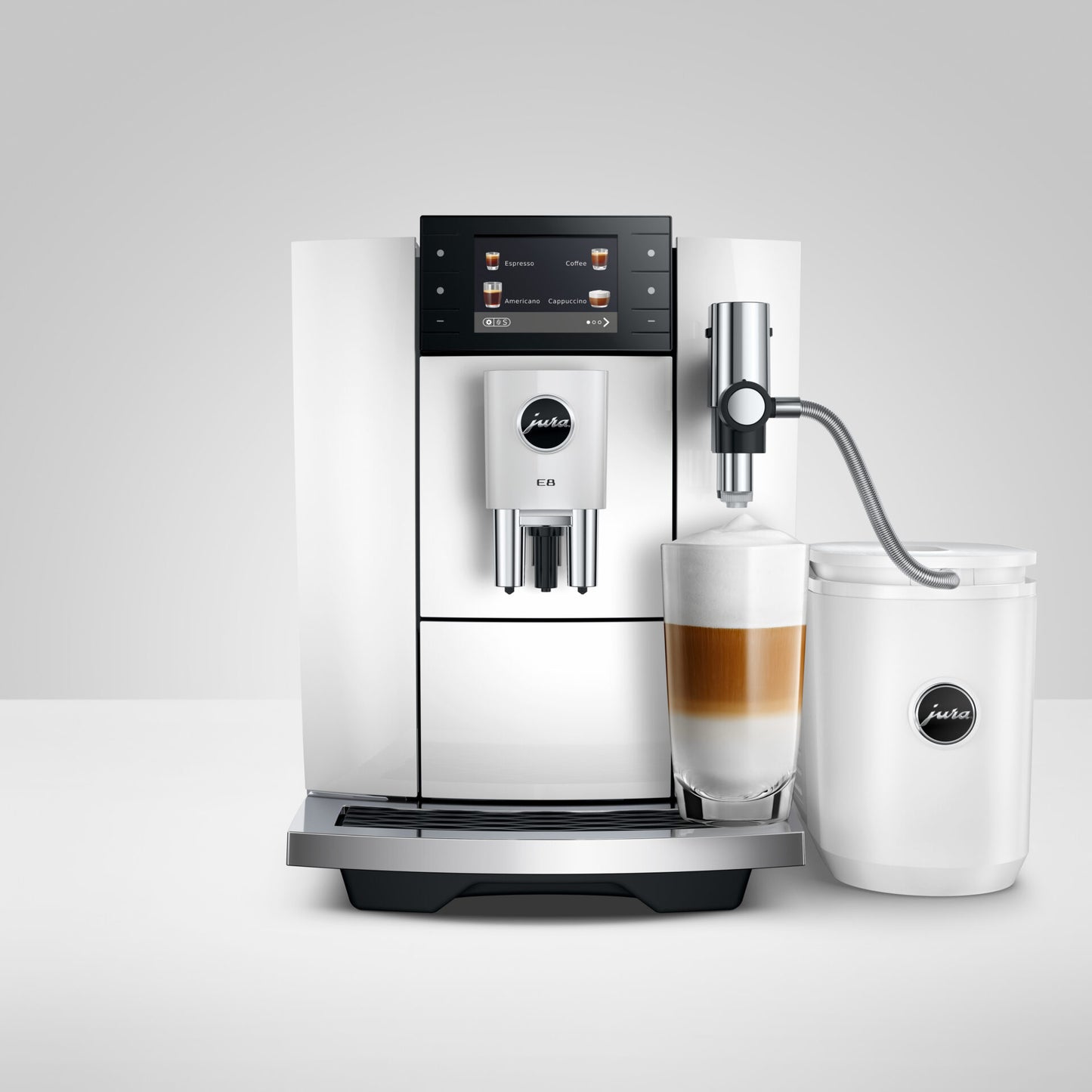 JURA E8 Piano White (ED)