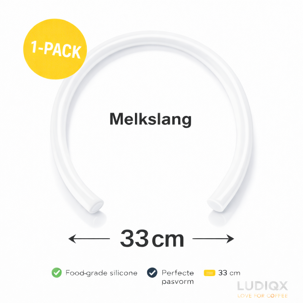 Melkslang 33 cm voor JURA, Nivona, Philips, Bosch & Melitta – Siliconen Cappuccino Slang – Universeel