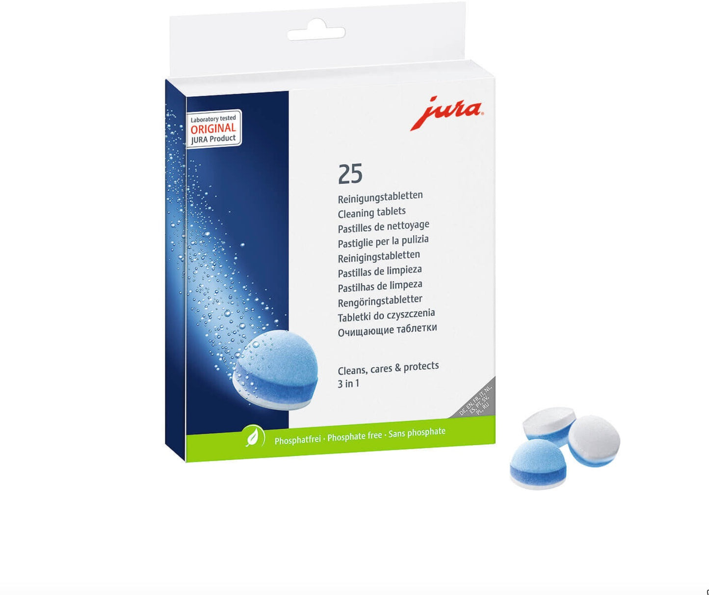 JURA Reinigingstabletten 3-in-1 (25045) - 25 stuks