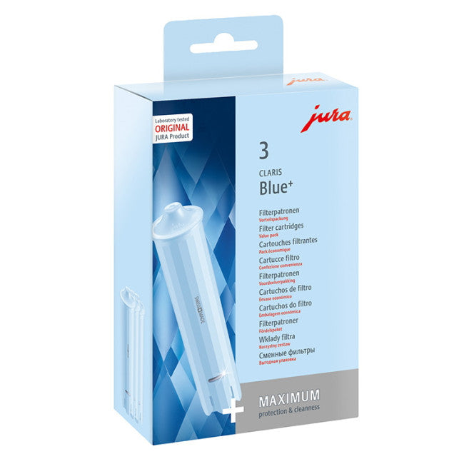 JURA Claris Blue+ Waterfilterpatroon 3-pack (24231)